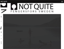 Tablet Screenshot of notquite.se